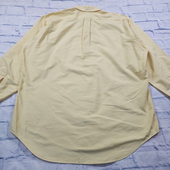 Polo Ralph Lauren Light Yellow Button Down Shirt - Picture 12 of 13